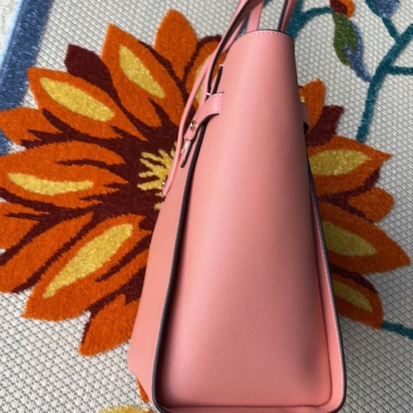 Michael Kors Carmen Large Leather NS Tote Sherbert - Picture 10 of 16